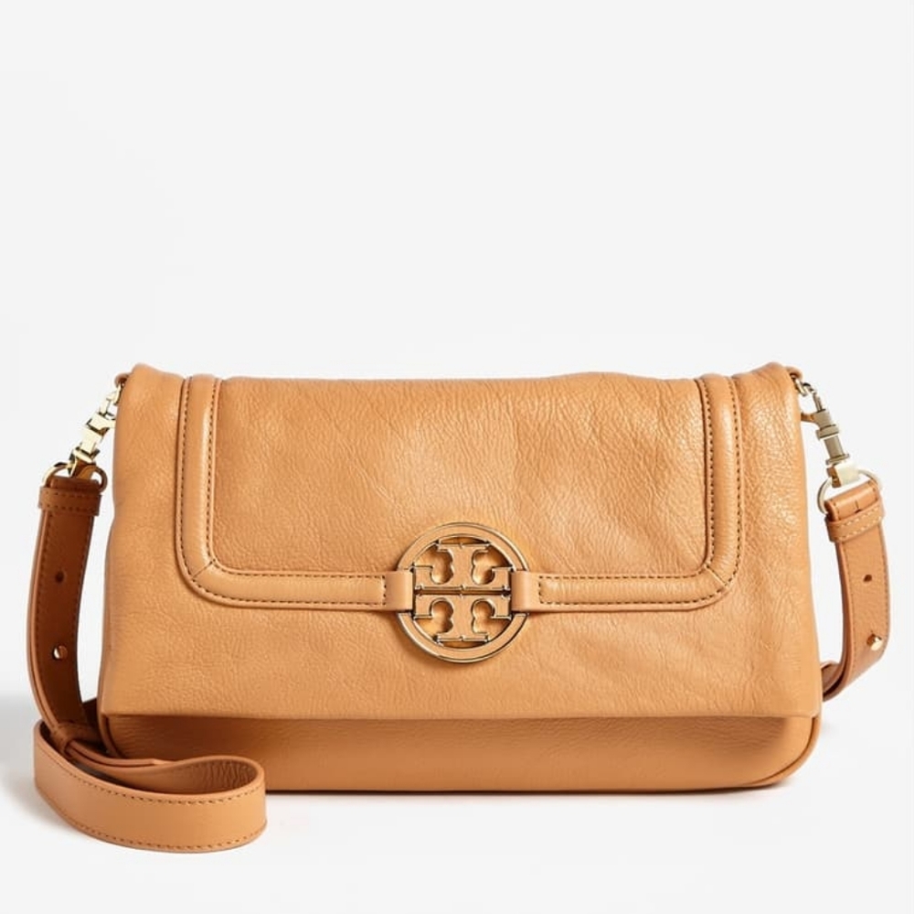 AUTHENTIC Tory Burch Amanda Foldover Crossbody Bag